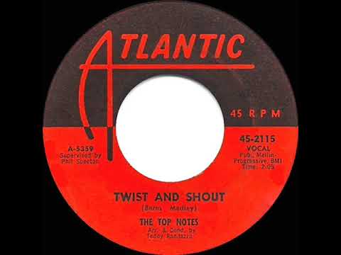 1st RECORDING OF: Twist And Shout - Top Notes (1961)